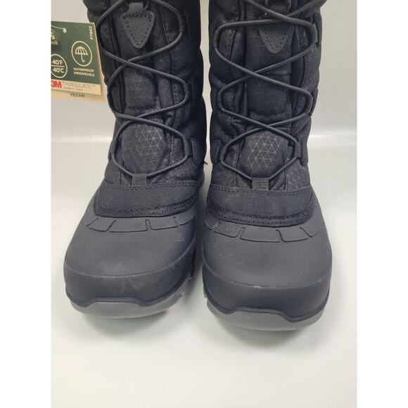 Kamik Women's Momentum L2 Waterproof Winter Boots Black Size 8 - Picture 13 of 14
